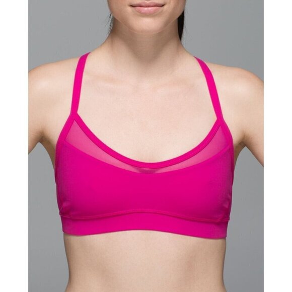 Lululemon All You Need Bra Jewelled Magenta Womens Size 8 - Picture 1 of 9